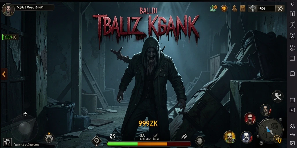 Gameplay mencekam dalam 999ZK yang membuat pemain terperangkap dalam ketakutan.