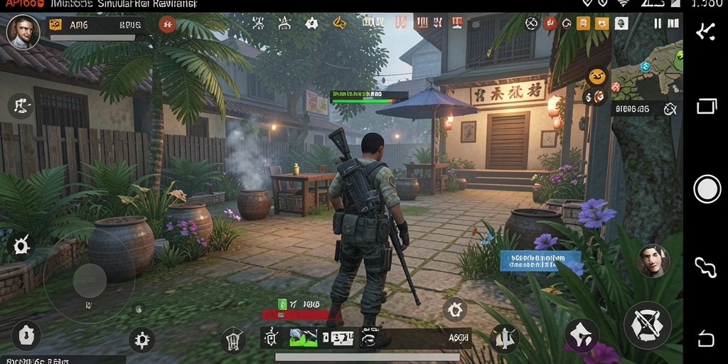 Tangkapan layar utama API66 menampilkan gameplay simulasi yang mendalam dan interaktif.