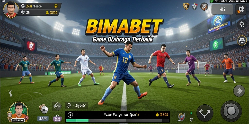 Screenshot gameplay BIMABET menunjukkan aksi seru dalam olahraga.