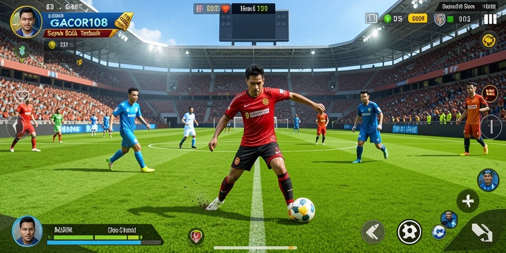 Tampilan gameplay GACOR108 yang mendebarkan dan realistis.