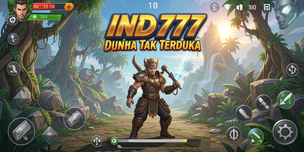 Tampilan menarik gameplay petualangan di IND777.