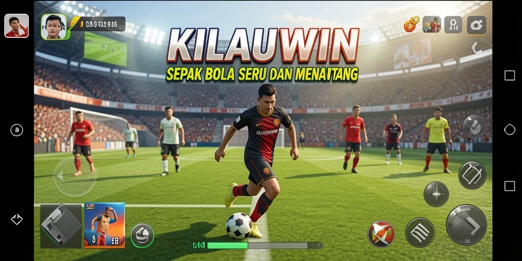 Tangkapan layar gameplay <strong>KILAUWIN</strong> yang menampilkan aksi seru di lapangan.