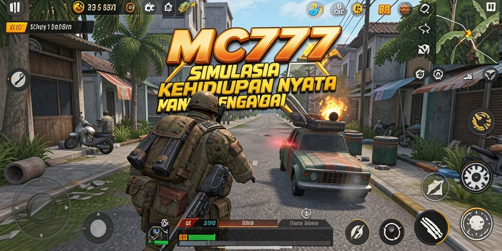 Tampilan gameplay MC777 yang mengasyikkan dan interaktif.