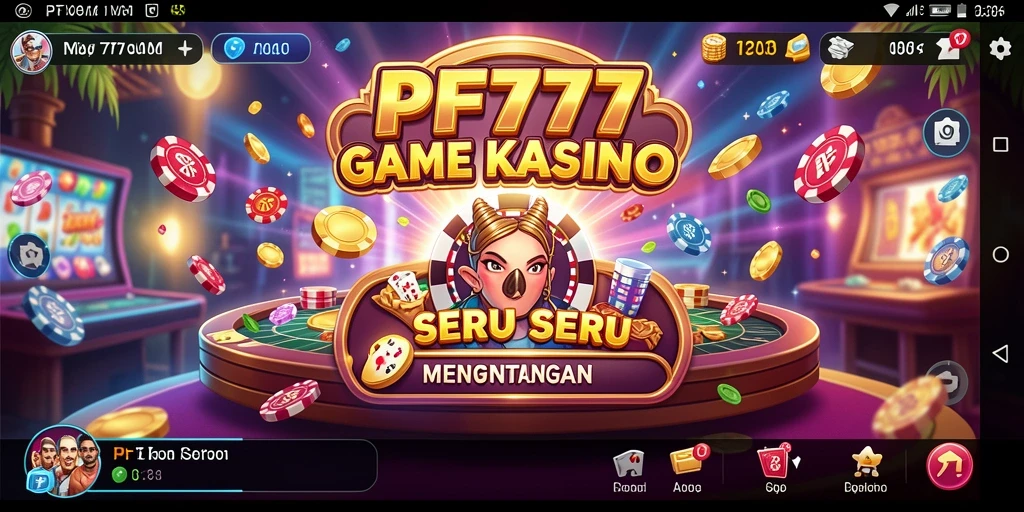 Tampilan menarik dari gameplay PF777 yang memikat pemain Kasino.