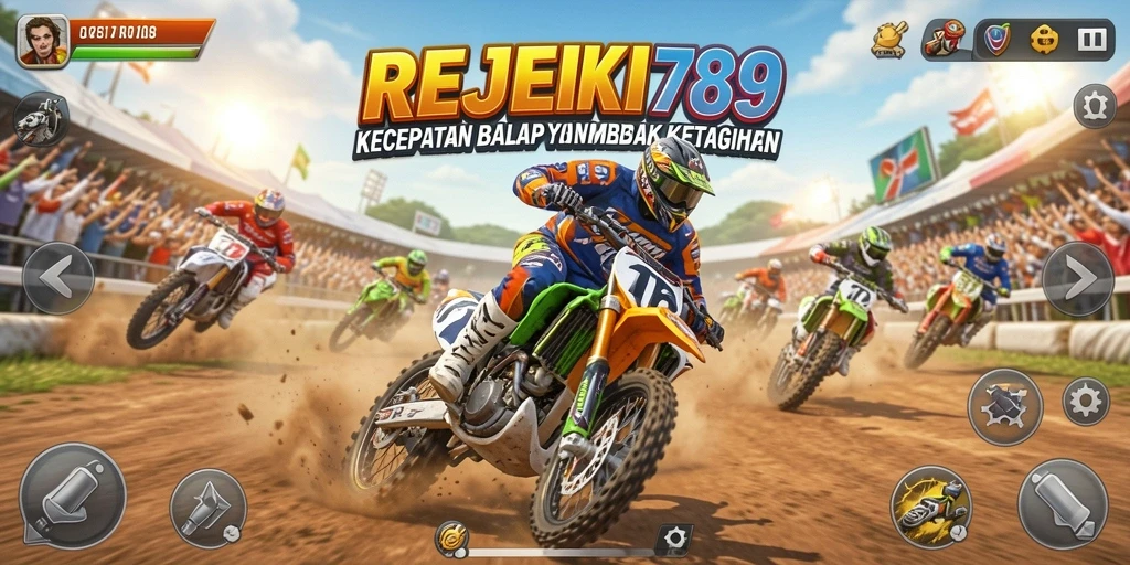 Gameplay seru di lintasan balap REJEKI789.