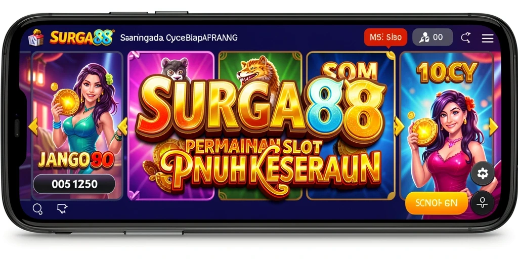 Tangkapan layar dari gameplay SURGA88 yang seru dan penuh warna.