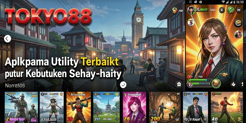 Tampilan antarmuka TOKYO88 yang menarik dan fungsional.