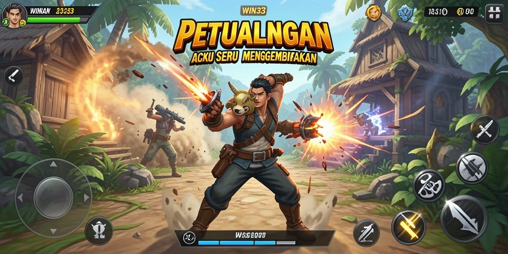 Tangkapan layar WIN33 menunjukkan aksi seru dalam permainan.